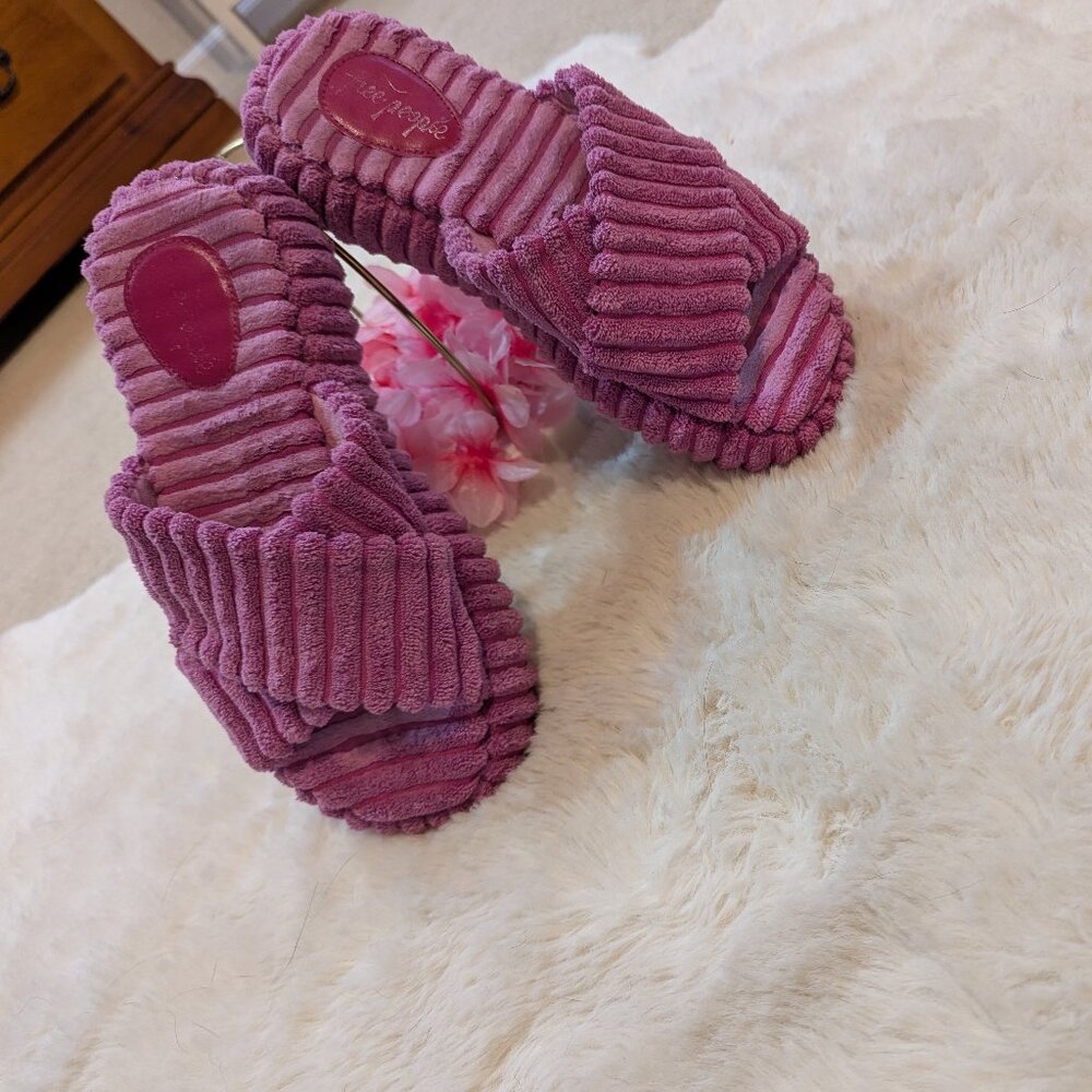 Free People 2 Days In Ibiza Platform Slides Size 7.5 - Picture 3 of 9